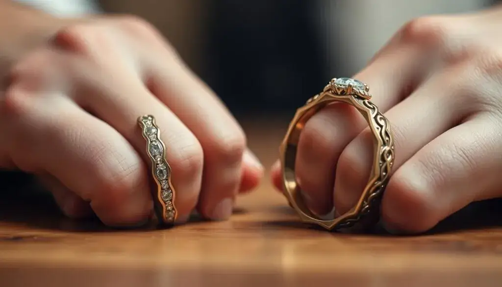 Spadająca obrączka: Przesąd czy sygnał? Mądra interpretacja.