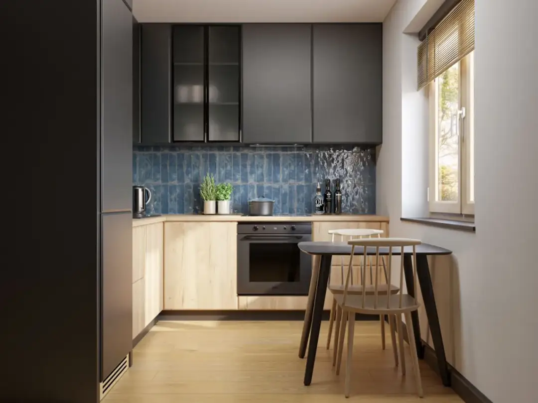 Małe kuchnie kaflowe: funkcjonalne i stylowe rozwiązanie do domu