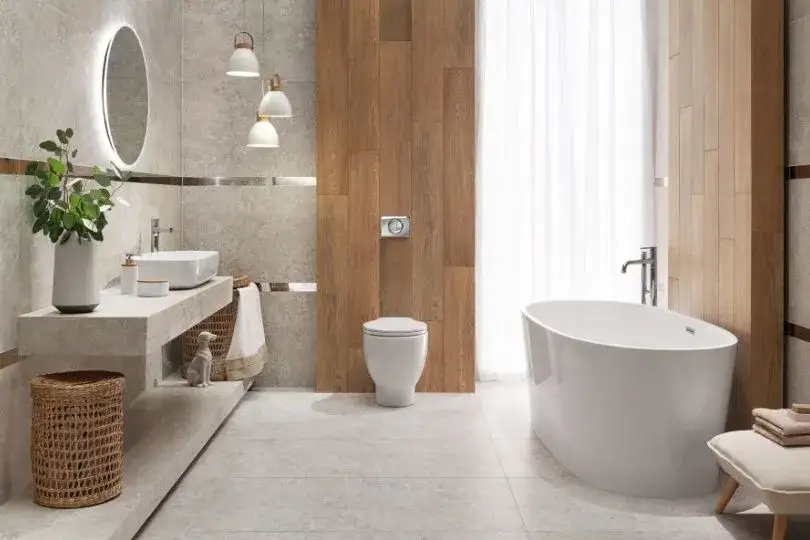Gres czy płytki do łazienki: różnice, zalety i parametry techniczne