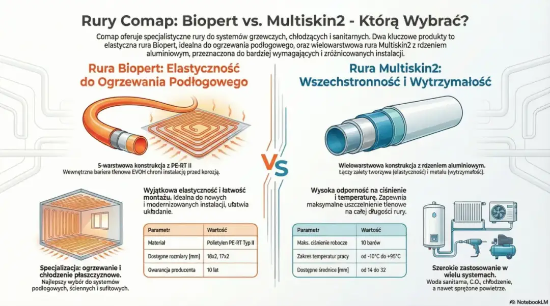 Podłogówka: 16 mm to standard? Wybierz średnicę rur jak ekspert!