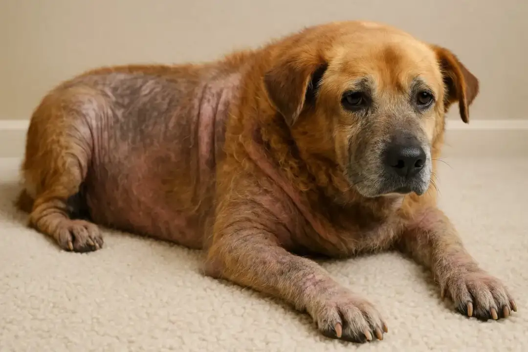 Pies tyje i łysieje? To może być tarczyca! Diagnoza i leczenie