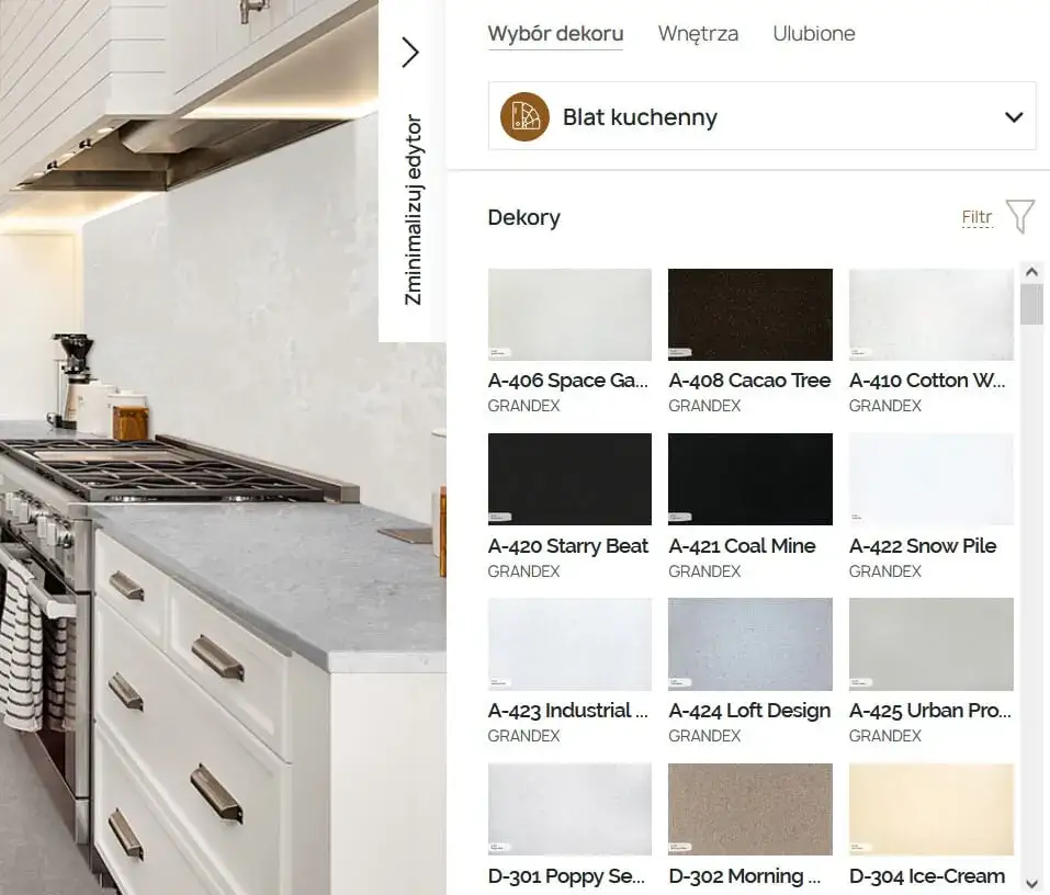 Konglomerat kwarcowy: modne wzory i kolory. Przewodnik