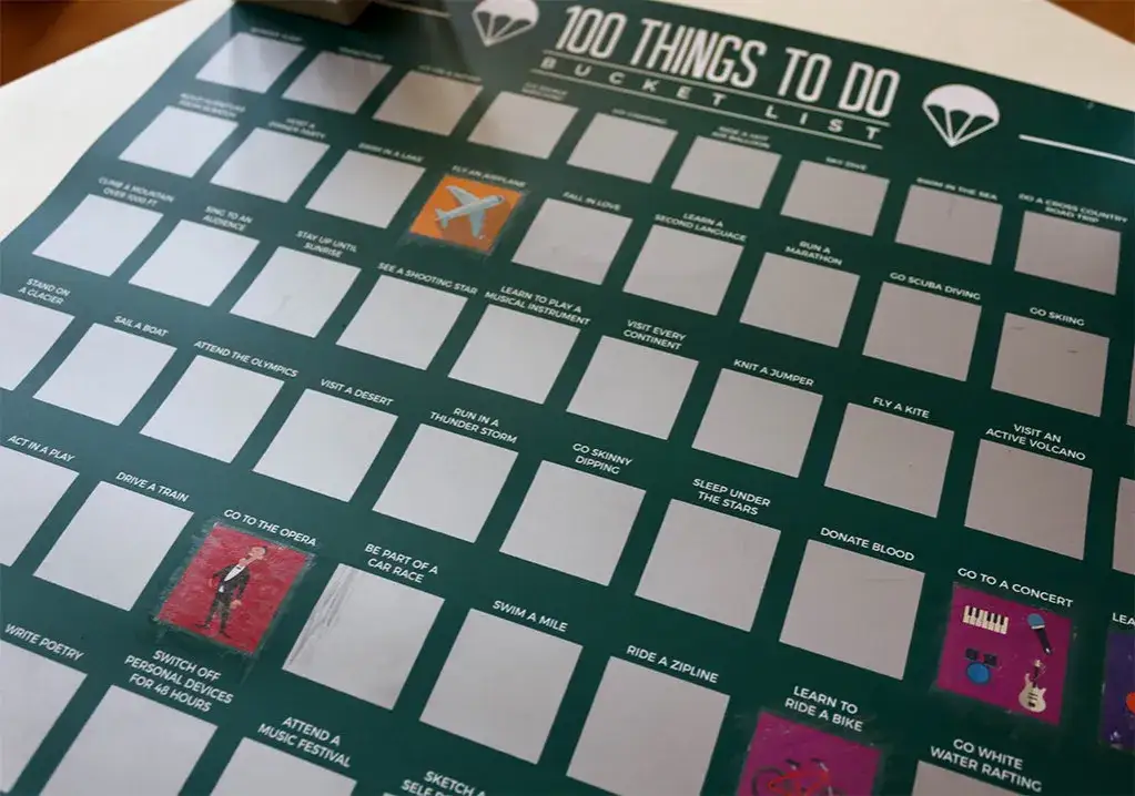 Bucket List 1000 Pomysłów – Jakie są najlepsze inspiracje do realizacji?