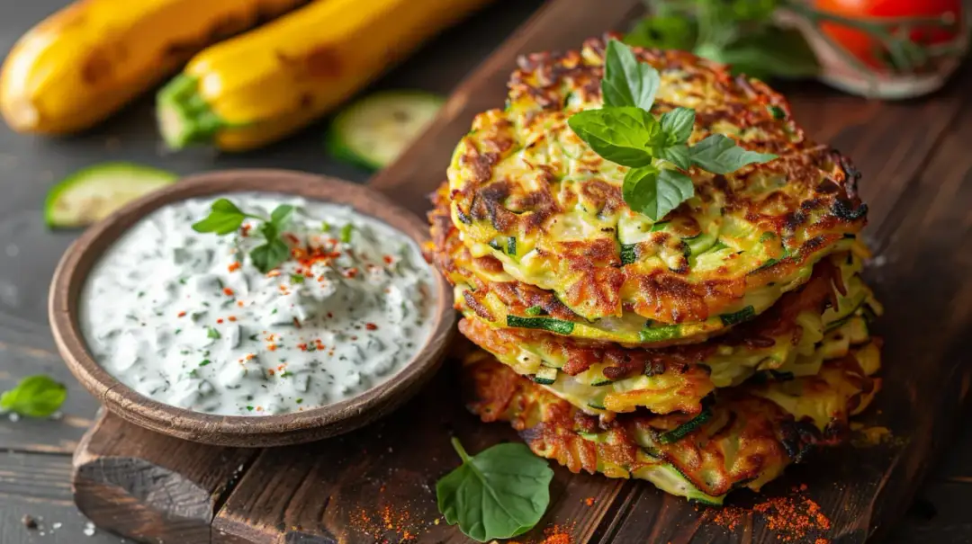 Włoskie placki z cukinii z parmezanem: Śródziemnomorski smak na talerzu