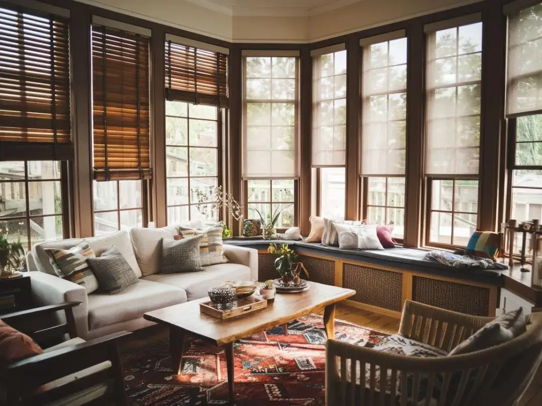 Jaki kolor żaluzji do brązowych okien, aby uniknąć błędów w dekoracji?