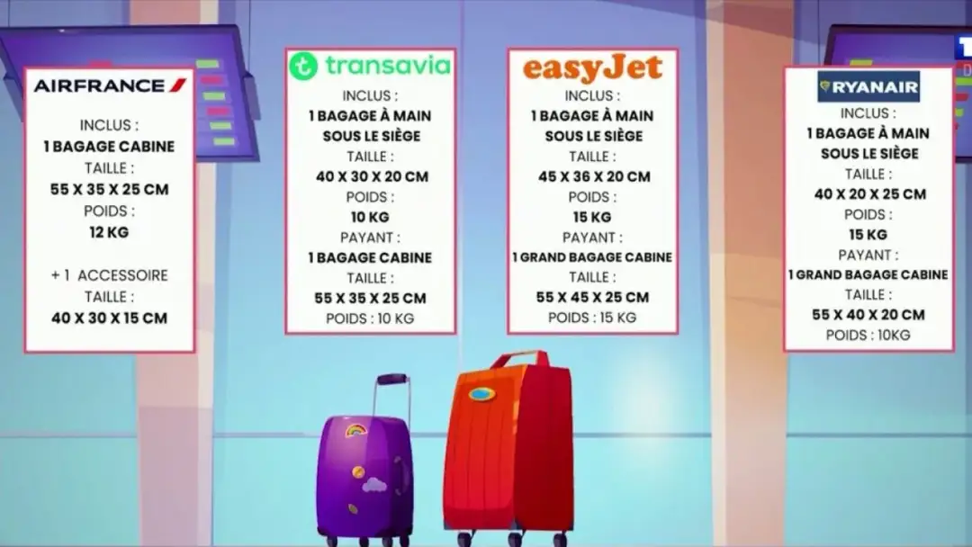 Bagage en soute : 158 cm, 23 kg ? Évitez les frais cachés !