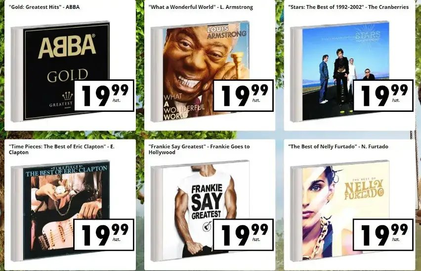 Płyty CD w Biedronce: wartościowe znaleziska dla melomanów