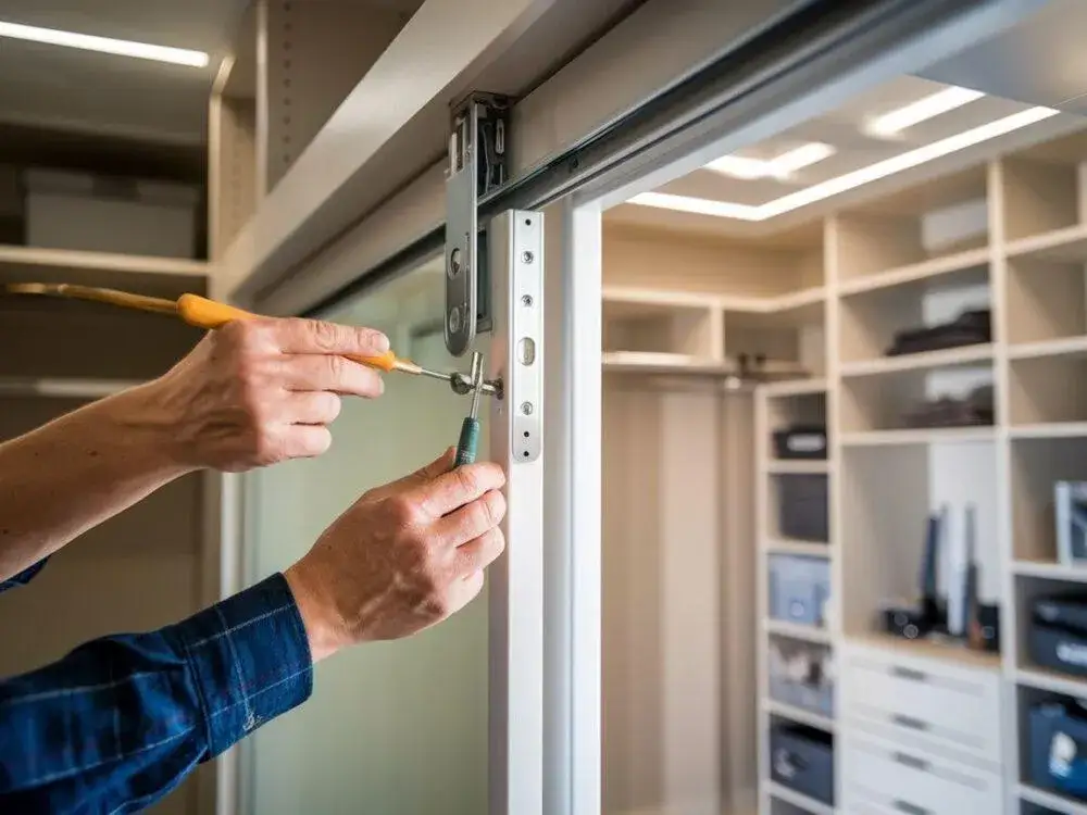 Jak naprawić drzwi przesuwne w szafie - uniknij kosztownych błędów