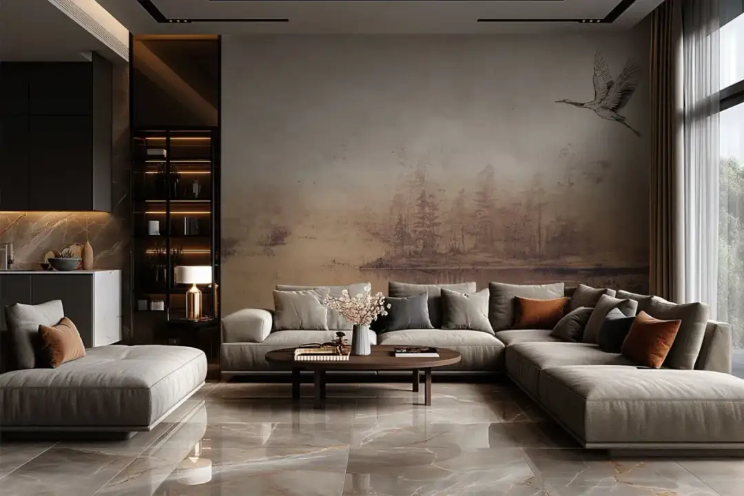 Białe meble w salonie: Jaki kolor ścian wybrać? Trendy 2025/26