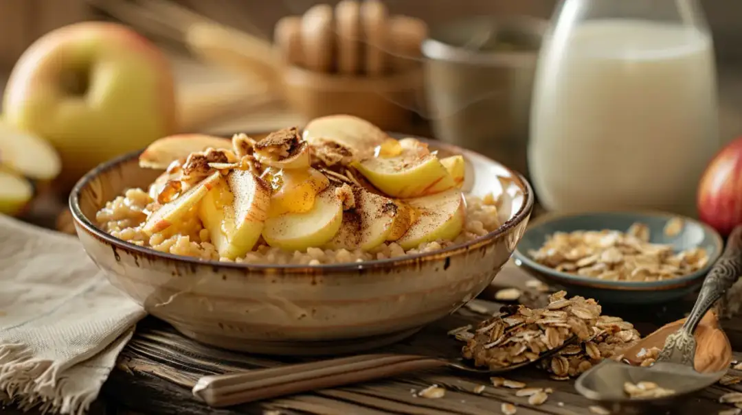 Pieczona owsianka z jabłkiem: Łatwe śniadanie w 5 minut dla zabieganych