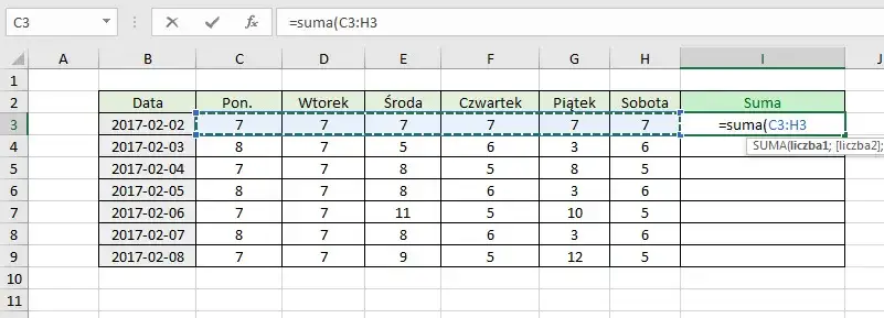 Naucz się szybko dodawać w Excelu: wszystkie metody sumowania liczb