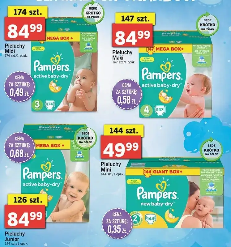 Pampersy w Lidlu: Zaskakująco niskie ceny, które musisz znać!