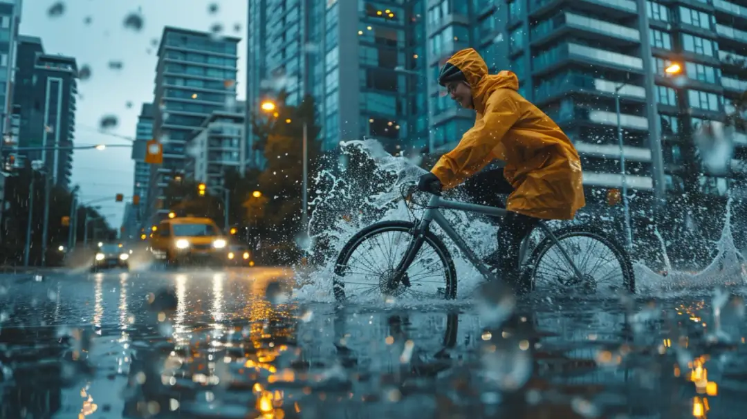 Bezpieczna jazda rowerem w deszczu: Odkryj strategie dla komfortu