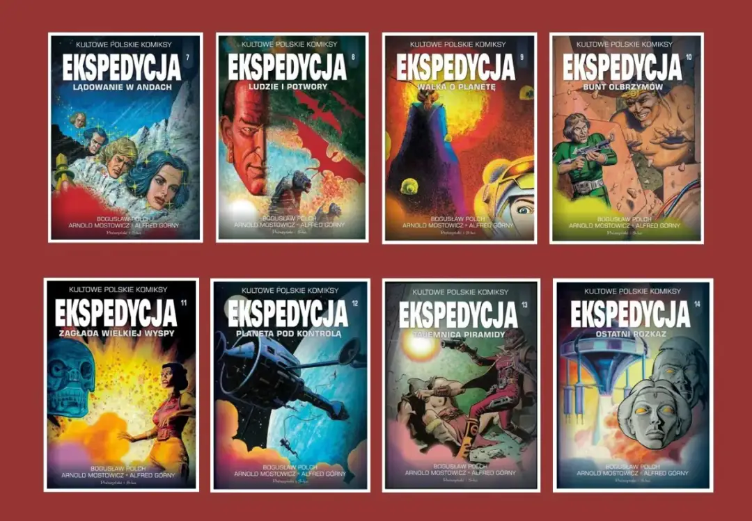 Ekspedycja komiks - kultowa seria sci-fi o kosmitach na Ziemi
