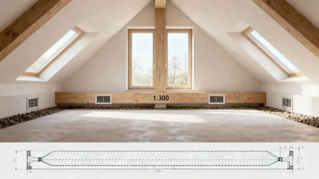 Wentylacja w ścianie szczytowej - Zdrowe poddasze i prawo