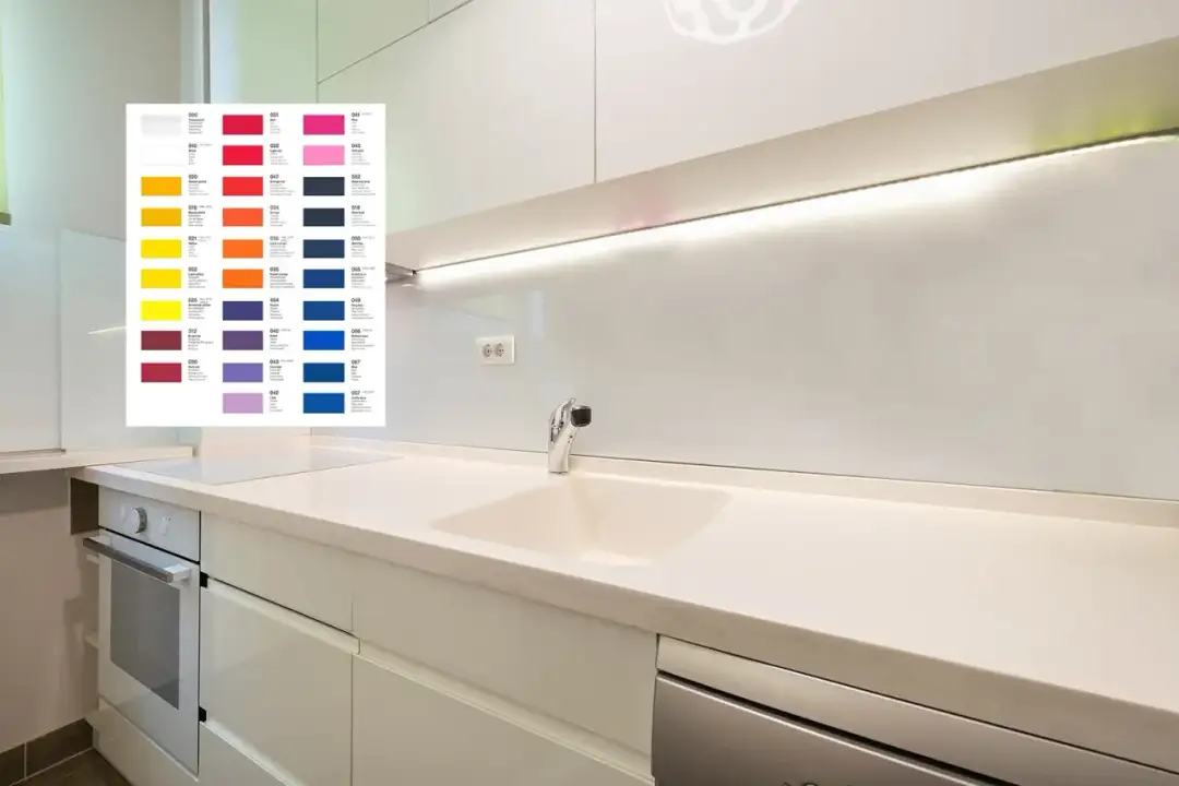 Jaki kolor lacobel do białej kuchni? Klucz do udanej aranżacji wnętrza