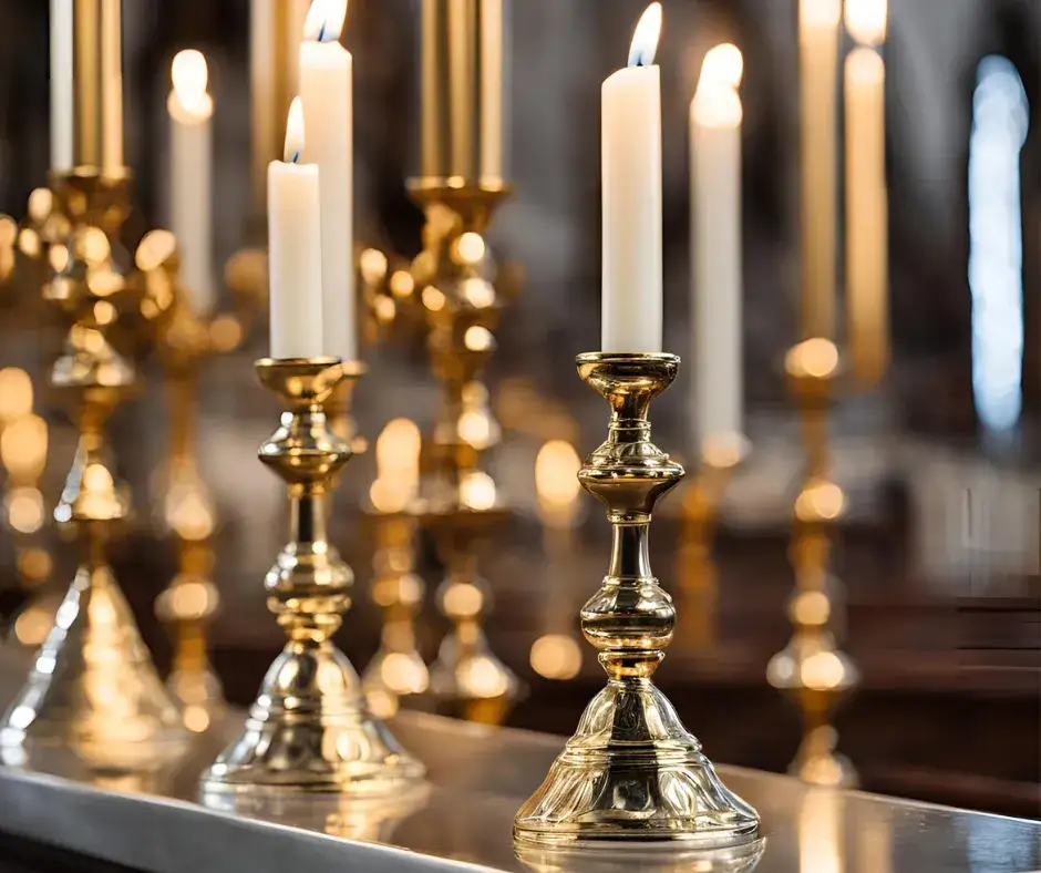 Co symbolizują świece na ołtarzu i ich znaczenie w liturgii