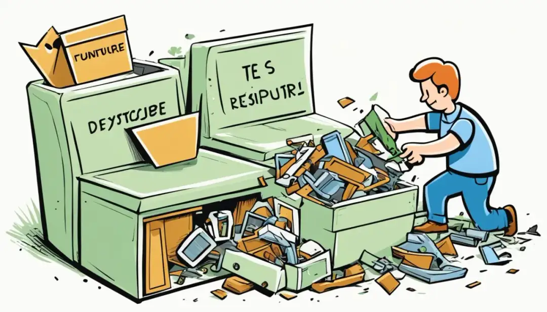 Jak pozbyć się starych mebli i uniknąć problemów z utylizacją