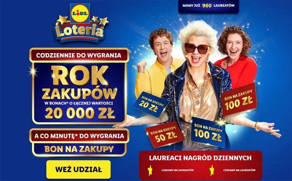 Loteria Lidl: Tak, ludzie wygrywają! Dowody i zasady RODO