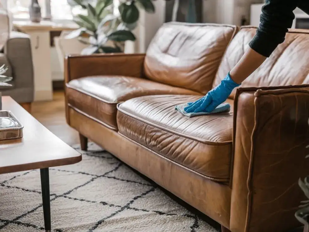 Jak skutecznie czyścić meble ze skóry naturalnej bez ryzyka uszkodzeń