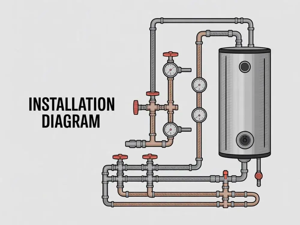 Montaż zaworu zwrotnego bojlera: Instrukcja krok po kroku