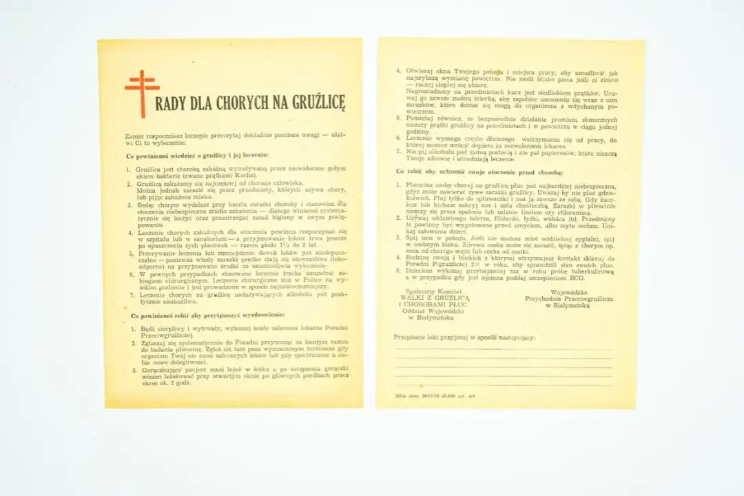 Kiedy zaczęto leczyć gruźlicę? Porady dla chorych na gruźlicę, kiedy leczenie jest kluczowe.