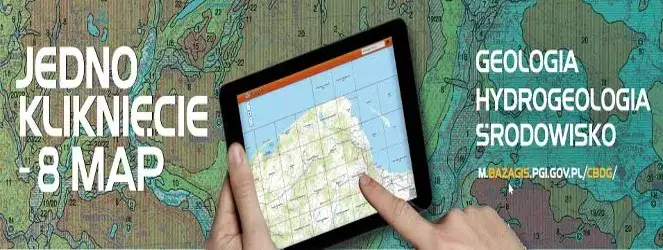 Mapy geologiczne wód podziemnych i odwiertów w Polsce