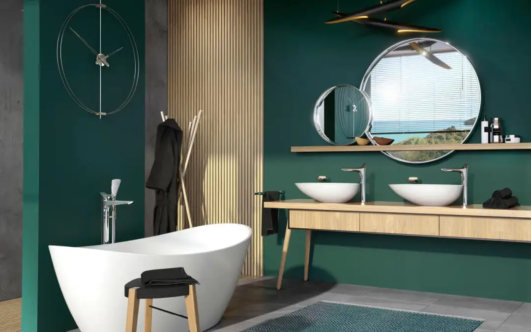 Łazienka bez płytek? Odkryj modne alternatywy i stwórz wnętrze marzeń!