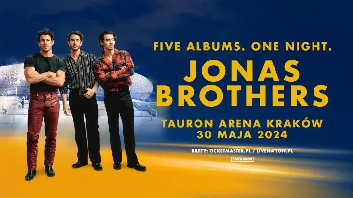 Nadchodzące koncerty Jonas Brothers w Polsce - daty i lokalizacje