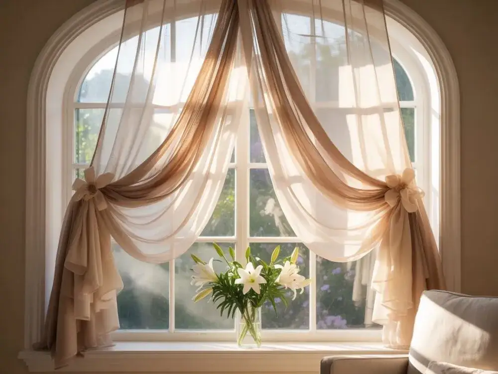 Ozdoby do firan jak zrobić: proste i tanie pomysły na dekoracje