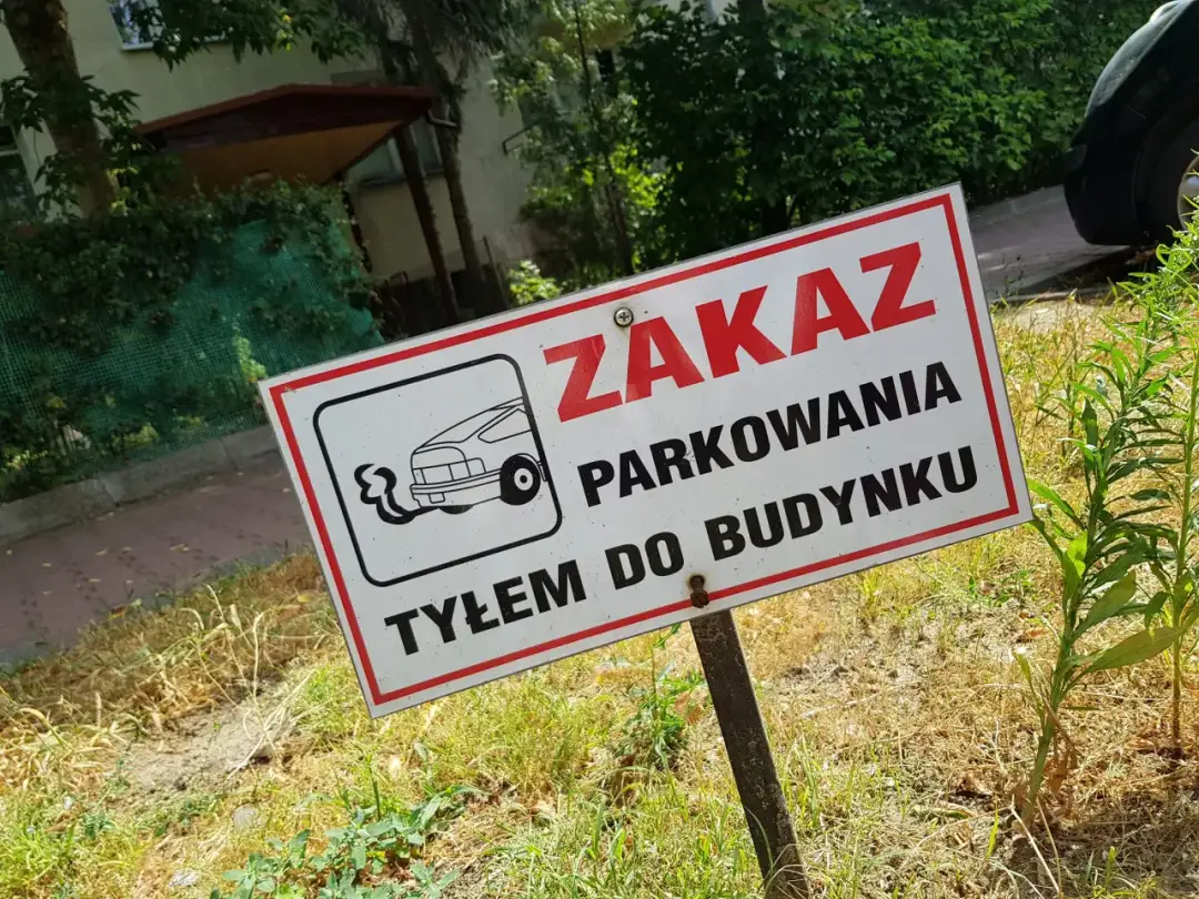 Czy można parkować tyłem do budynku? Sprawdź przepisy i kary