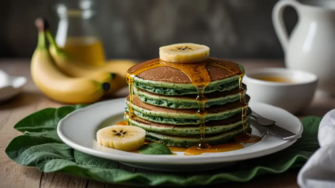 Przepis na placki szpinakowo bananowe: szybkie danie dla całej rodziny
