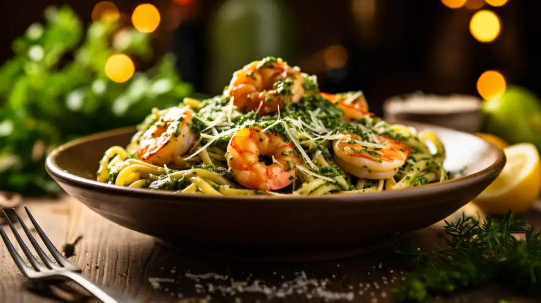 Makaron z Krewetkami i Szpinakiem: Przepis, Smaczny Obiad