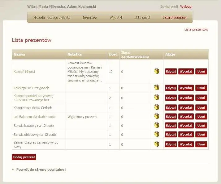 Lista prezentów online: Najlepsze narzędzia i platformy 2025