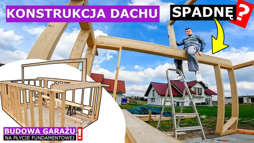 Jak zrobić dach dwuspadowy na garażu - uniknij najczęstszych błędów