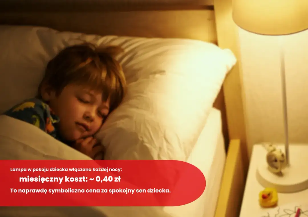 Ile prądu zużywa lampka nocna - Czy przepłacasz za światło?
