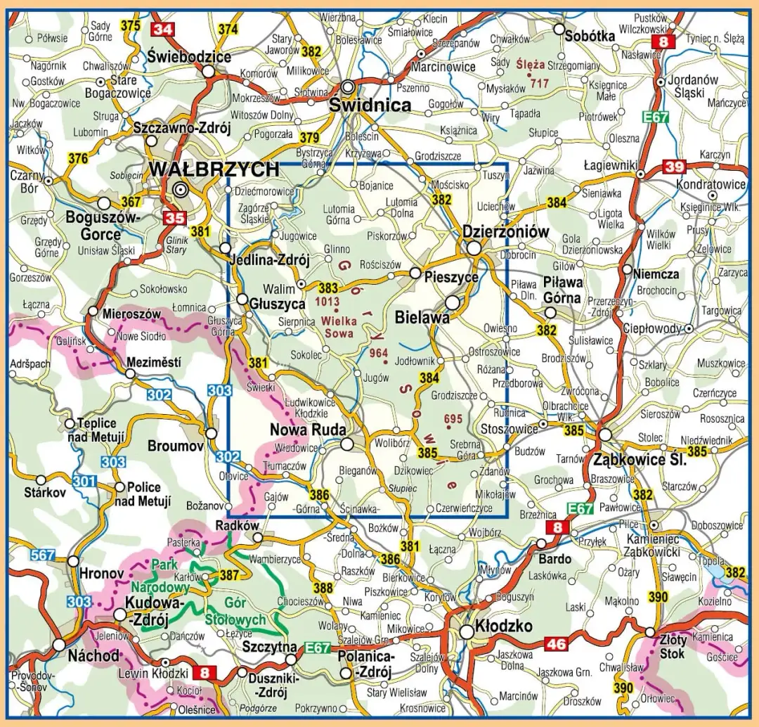Gdzie są Góry Sowie? Mapa, dojazd, atrakcje i tajemnice!