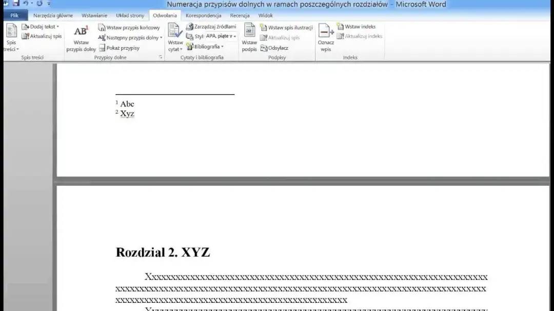 Jak zrobić przypis w Word: proste kroki, aby uniknąć błędów