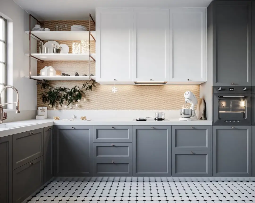 Jakie płytki do szarych mebli kuchennych? Odkryj idealne połączenia