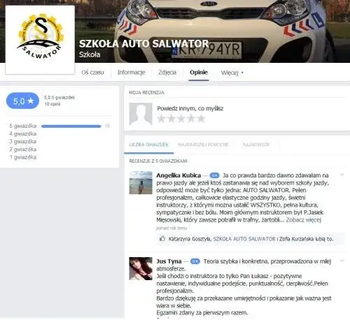 Nauka jazdy na Salwatorze w Krakowie - Najlepsze szkoły