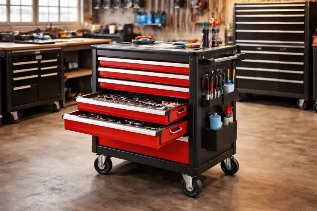 Wózek narzędziowy, czyli świetny sposób, by zorganizować przestrzeń i przyspieszyć pracę!