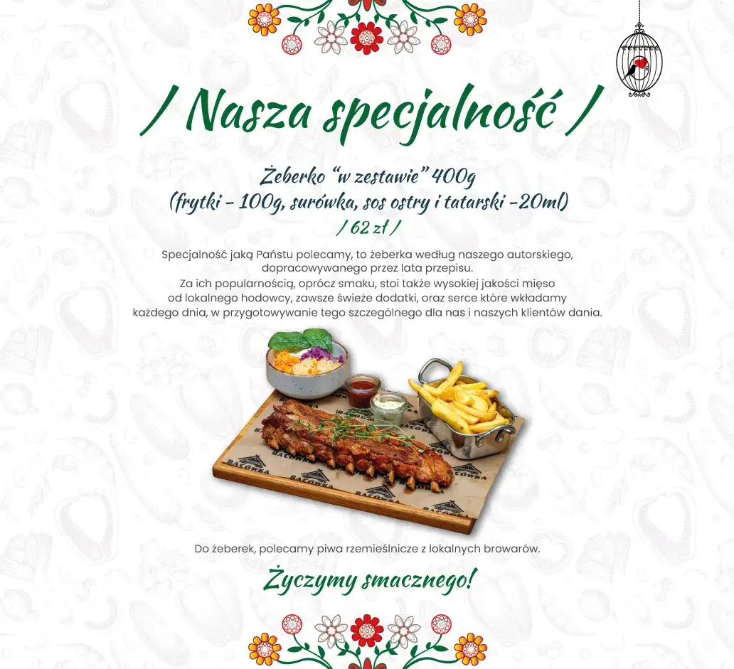 Bacówka Chyżne: Brama do smaków Podhala menu, dojazd, opinie