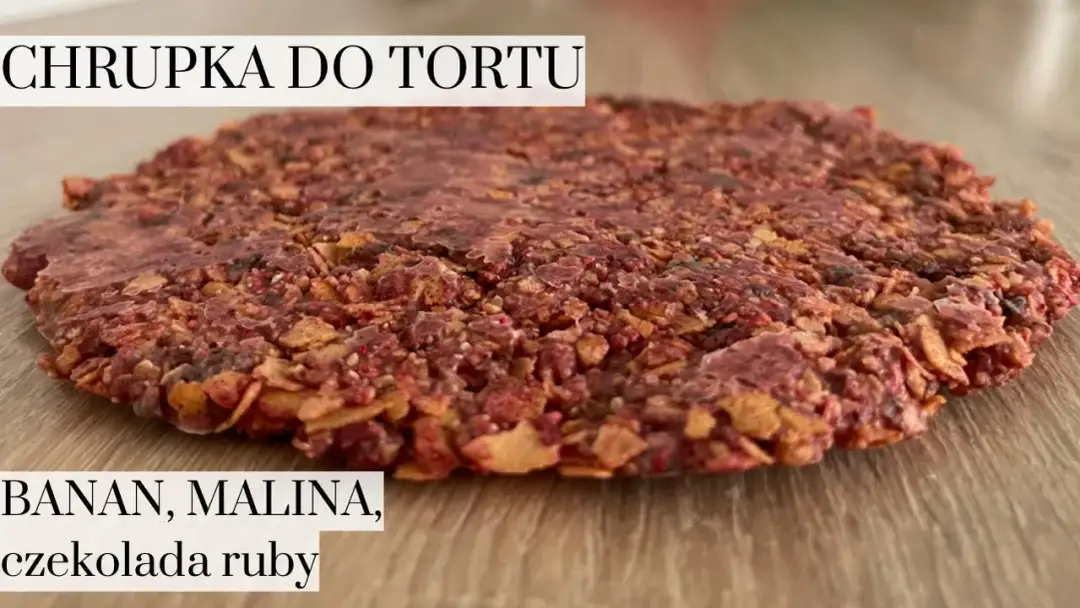 Jak zrobić chrupka czekoladowa do tortu - łatwy przepis na dekorację