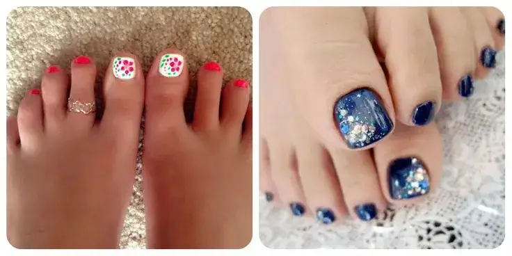 Inspírate con las mejores uñas de pies decoradas para esta temporada