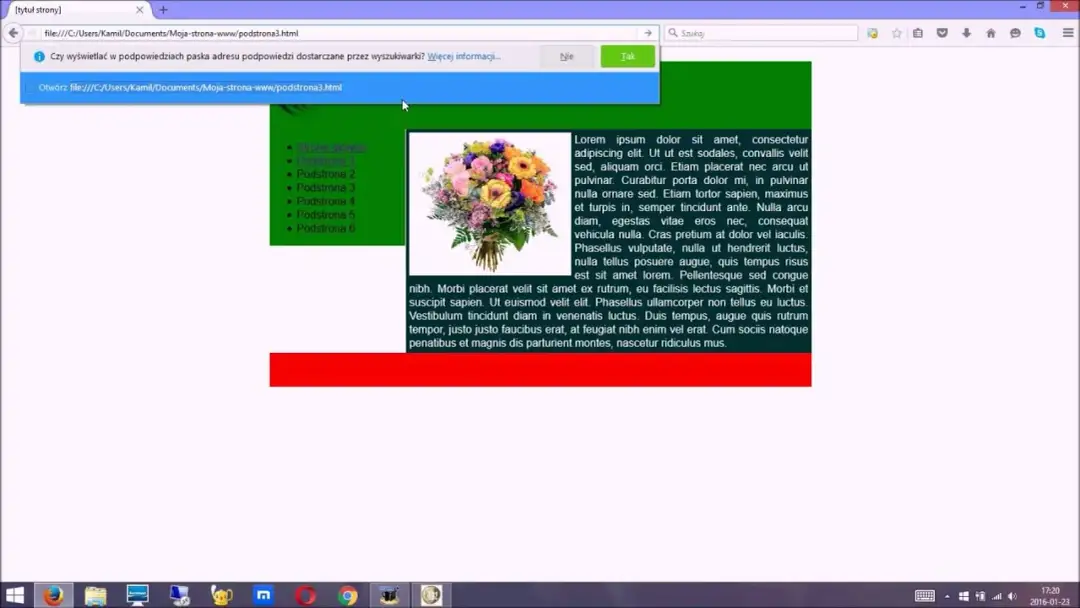 Jak dodać podstronę HTML i nie popełnić żadnych błędów