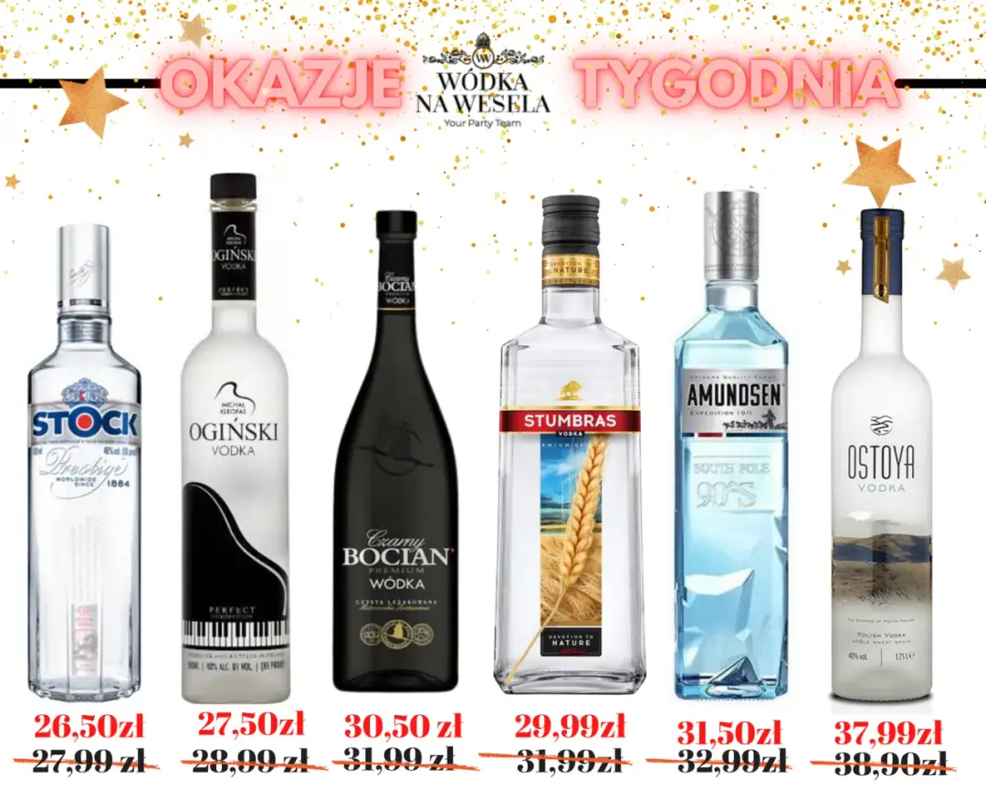 Wódka na wesele: Ranking, ilość i gdzie kupić tanio?
