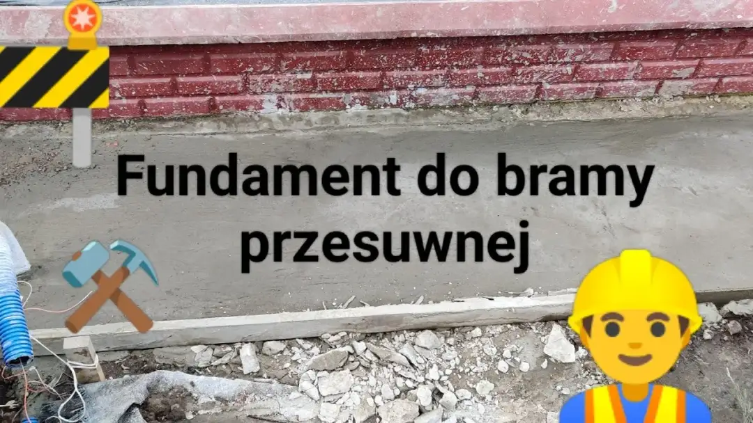 Jak zrobić fundament pod bramę przesuwną - unikaj najczęstszych błędów