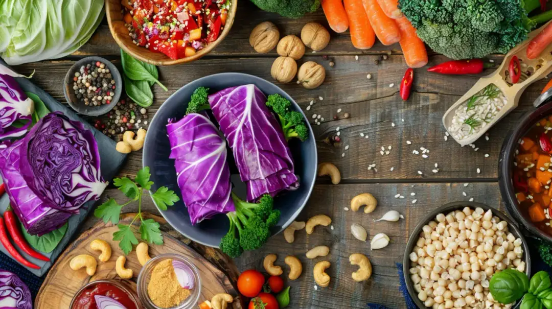 Sałatki wegetariańskie: z kaszą, warzywami, tofu, orzechami