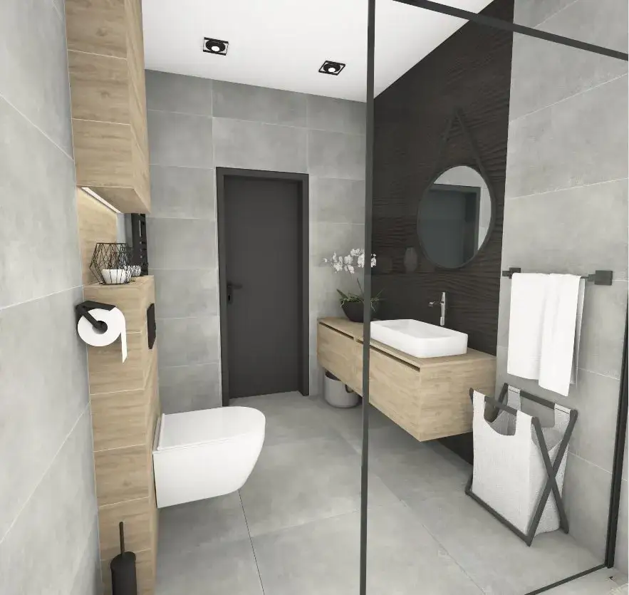 Pomysły na zabudowę Geberitu: inspirujące aranżacje łazienki