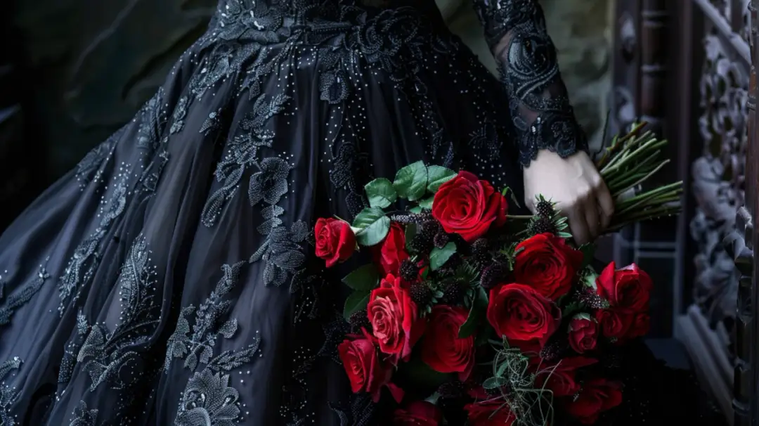 Czarna suknia ślubna: Wybór odważnych na ślubny dzień